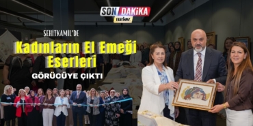 Şehitkamil’de Kadınların El Emeği Eserleri Görücüye Çıktı