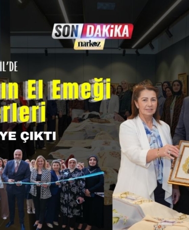 Şehitkamil’de Kadınların El Emeği Eserleri Görücüye Çıktı