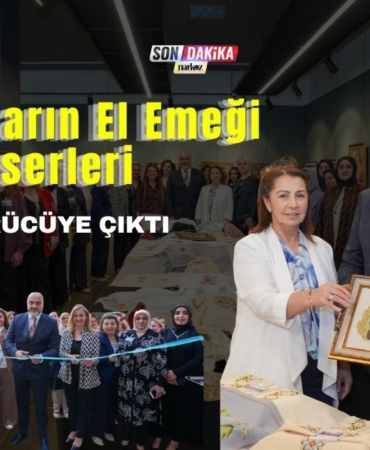 Şehitkamil’de Kadınların El Emeği Eserleri Görücüye Çıktı
