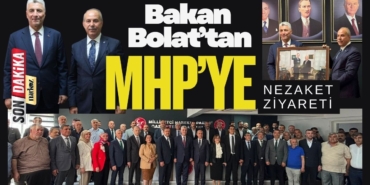 Ticaret Bakanı Ömer Bolat’tan MHP Gaziantep İl Başkanlığı’na Ziyaret