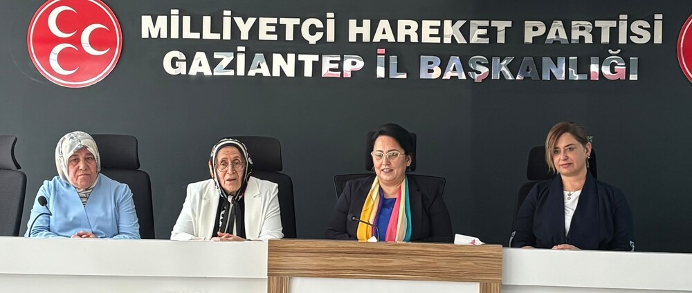 MHP Gaziantep KAÇEP’te Yeni Dönem: "Güçlü Kadın, Güçlü Gaziantep"