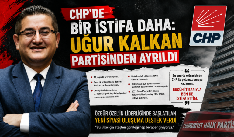 Gaziantep CHP’de İstifalar Devam Ediyor
