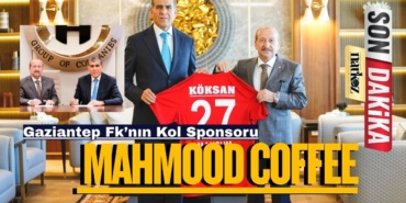 Gaziantep Fk’nın Kol Sponsoru Mahmood Coffee