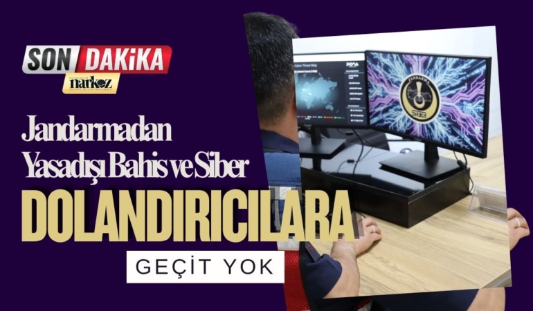 Gaziantep Jandarmadan Yasadışı Bahis ve Siber Dolandırıcılara Geçit Yok!