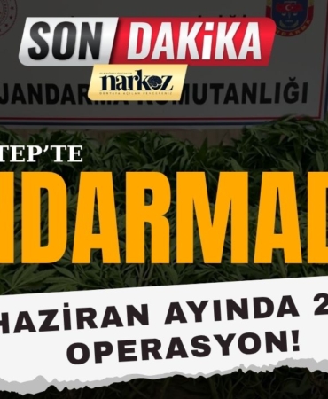 Gaziantep Jandarmasından Kaçakçılık ve Uyuşturucuya Büyük Darbe Haziran Ayında 243 Operasyon!