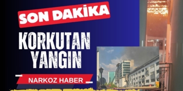 Gaziantep'te Korkutan Yangın İtfaiye Ekipleri Müdahale Ediyor
