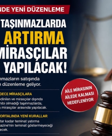 Miras Kalan Taşınmazlara Yasal Kalkan İlk Satış Sadece Aile İçi Yapılacak