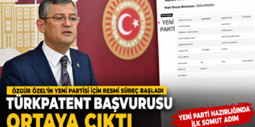Özgür Özel’in Yeni Partisi İçin Resmi Süreç Başladı