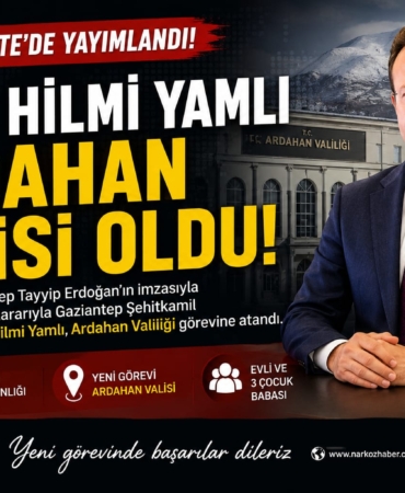 Şehitkamil Kaymakamı Ömer Hilmi Yamlı, Ardahan Valisi Oldu