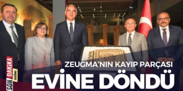 Zeugma’nın Kayıp Parçası Evine Döndü 23 Yılda 13 Bin 454 Eser Kurtarıldı