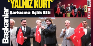 Ahmet Şafak Konserinde Coşku Doruğa Ulaştı Başkanlar Yalnız Kurt Şarkısına Eşlik Etti