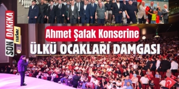 Ahmet Şafak Konserine Ülkü Ocakları Damgası