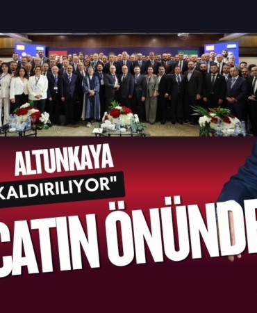 Altunkaya Suriye’ye yatırımın ve ihracatın önündeki engeller kaldırılıyor