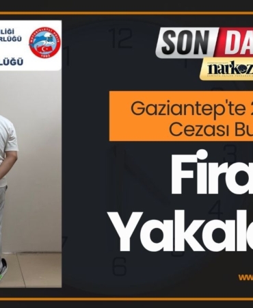 Gaziantep'te 25 Yıl Hapis Cezası Bulunan Firari Yakalandı