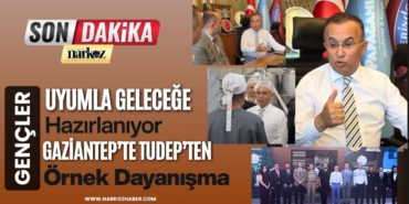 Gençler Uyumla Geleceğe Hazırlanıyor Gaziantep’te TUDEP’ten Örnek Dayanışma