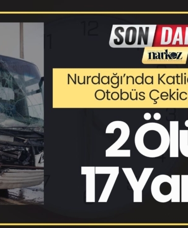 Nurdağı’nda Katliam Gibi Kaza Otobüs