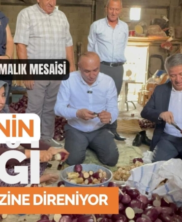 Oğuzeli’nde Kurutmalık Mesaisi Üreticinin Emeği Maliyet Krizine Direniyor