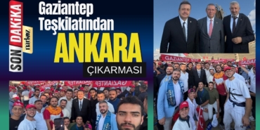 AK Parti’de 25. Yıl Coşkusu: Gaziantep Teşkilatından Ankara Çıkarması