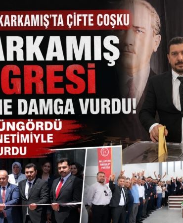 MHP Karkamış'ta Çifte Coşku