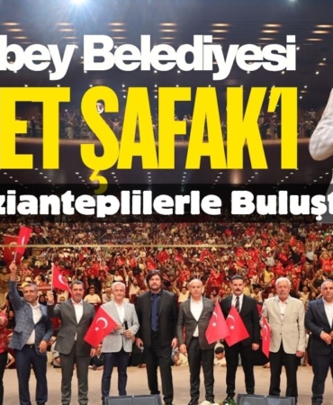  Şahinbey Belediyesi Ahmet Şafak'ı Gazianteplilerle Buluşturdu