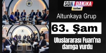 Altunkaya Grup 63. Şam Uluslararası Fuarı’na damga vurdu