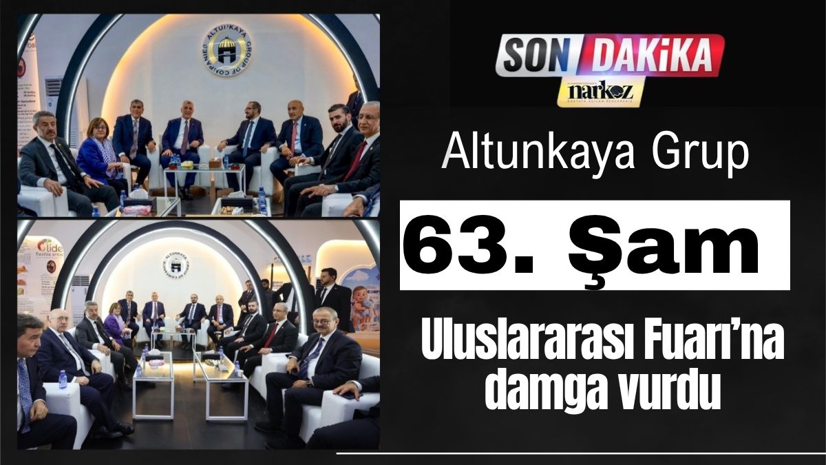Altunkaya Grup 63. Şam Uluslararası Fuarı’na damga vurdu