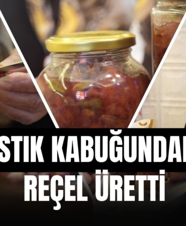 Çöpe giden fıstık kabuğundan reçel üretti