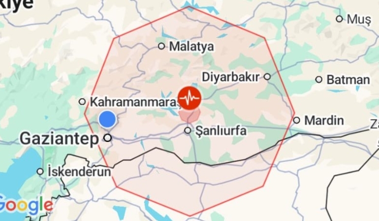 Gaziantep’te Deprem Korkuttu!