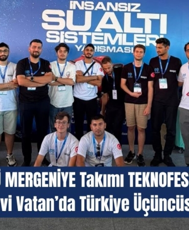 HKÜ MERGENİYE Takımı TEKNOFEST 2026 Mavi Vatan’da Türkiye Üçüncüsü Oldu