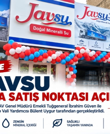 JAVSU’dan Gaziantep'e Yeni Yatırım: Fabrika Satış Noktası Açıldı