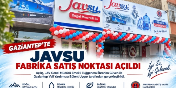JAVSU’dan Gaziantep'e Yeni Yatırım: Fabrika Satış Noktası Açıldı