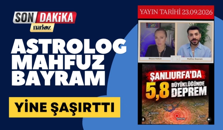 Astrolog Mahfuz Bayram’ın deprem paylaşımı sosyal medyada gündem oldu
