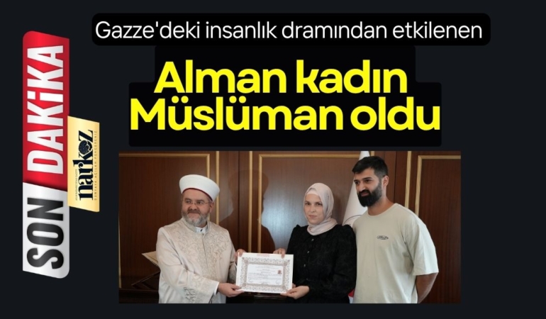 Gazze’deki insanlık dramından etkilenen Alman kadın Müslüman oldu