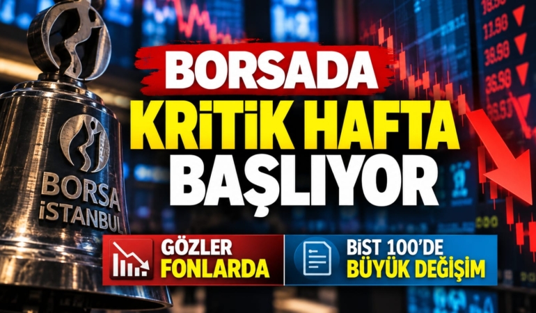 Borsada Kritik Hafta Başlıyor: Gözler Fonlarda ve BIST 100’de Büyük Değişimde