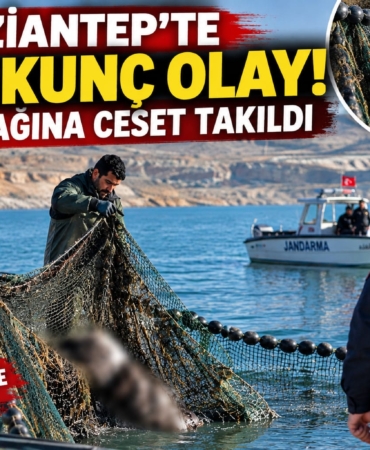 Gaziantep'te Korkunç Olay: Balık Ağına Ceset Takıldı
