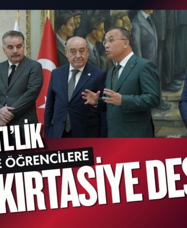 Gaziantep’te Öğrencilere 1.250 TL’lik Kırtasiye Desteği