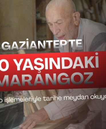 Gaziantep'te 90 yaşındaki marangoz, ahşap işlemeleriyle tarihe meydan okuyor