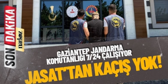  Gaziantep Jandarma Komutanlığı 7/24 Çalışıyor: JASAT’tan Kaçış Yok!