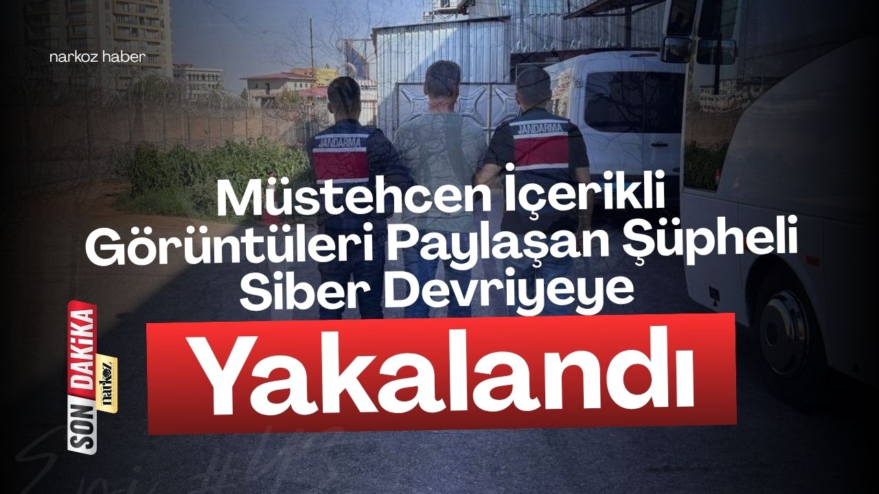 Müstehcen İçerikli Görüntüleri Paylaşan Şüpheli Siber Devriyeye Yakalandı