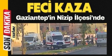 Gaziantep'in Nizip İlçesi'nde Feci Kaza 13 Yaşındaki Motosiklet Sürücüsü Hayatını Kaybetti
