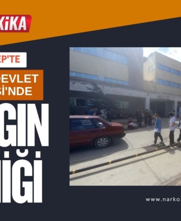 Gaziantep İslahiye Devlet Hastanesi'nde Yangın Paniği