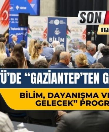GİBTÜ’de “Gaziantep’ten Gazze’ye: Bilim, Dayanışma ve Ortak Gelecek” Programı