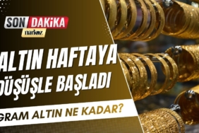 Altın haftaya düşüşle başladı: Gram altın ne kadar?
