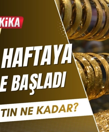Altın haftaya düşüşle başladı: Gram altın ne kadar?