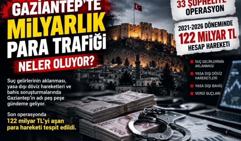 Gaziantep'te Milyarlık Para Trafiği: Neler Oluyor? 