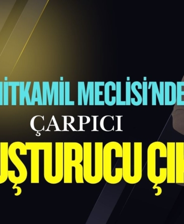 Şehitkamil Meclisi'nde Çarpıcı Uyuşturucu Çıkışı Aynı Test Burada Yapılsa Sonuç Ne Olur