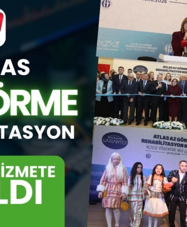 Atlas Az Görme Rehabilitasyon Merkezi hizmete açıldı