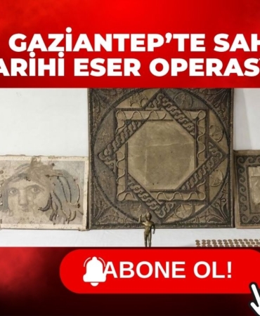 Gaziantep’te Sahte Tarihi Eser Operasyonu: Çok Sayıda Obje Ele Geçirildi