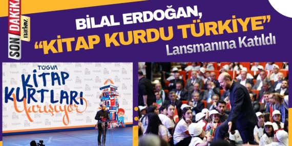 Bilal Erdoğan, Gaziantep’te “Kitap Kurdu Türkiye” Lansmanına Katıldı
