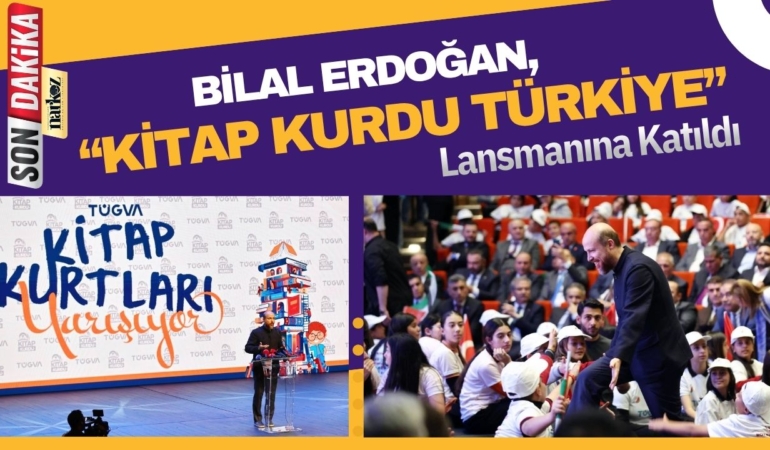 Bilal Erdoğan, Gaziantep’te “Kitap Kurdu Türkiye” Lansmanına Katıldı
